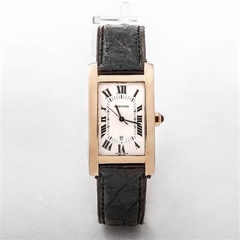 cartier rectangular watch